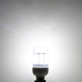 4W Clear Cover E27 LED Lamp 220V/110V AC or 12V/24V AC/DC 27 SMD 5730 280Lm Warm / Cool White (10 Pieces)