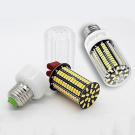 6PCS High Luminous E27 E12 110V 136*SMD5733 LED Corn Bulb 12W Spotlight LED Lamp Candle Light