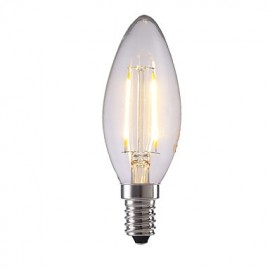 2W E14 LED Filament Bulbs B35 2 COB 250 lm Warm White / Cool White AC 220-240 V 6 pcs