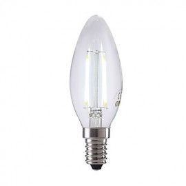 2W E14 LED Filament Bulbs B35 2 COB 250 lm Warm White / Cool White AC 220-240 V 6 pcs