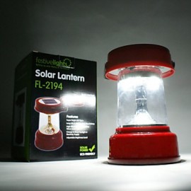 White Light LED Solar Light Camping Lantern Emergency Light