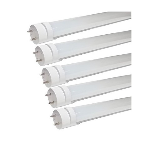 5 Pack of T8 LED Tube Light ,3Ft,15W,Warm White/Cool White Fluorescent ...