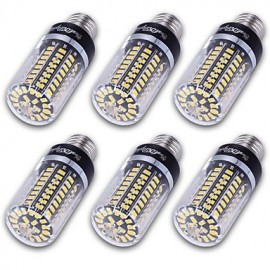 6PCS High Luminous 100*5736 SMD E27 E14 E12 9W Spotlight LED Lamp Candle Light For home Lighting