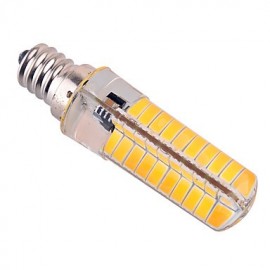 10pcs Dimmable E12 7W 80 SMD 5730 500-700 LM Warm White / Cool White LED Corn Bulbs AC 110V / AC 220V