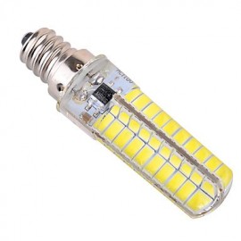 10pcs Dimmable E12 7W 80 SMD 5730 500-700 LM Warm White / Cool White LED Corn Bulbs AC 110V / AC 220V