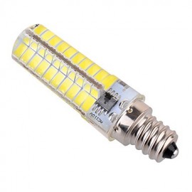 10pcs Dimmable E12 7W 80 SMD 5730 500-700 LM Warm White / Cool White LED Corn Bulbs AC 110V / AC 220V