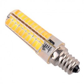 10pcs Dimmable E12 7W 80 SMD 5730 500-700 LM Warm White / Cool White LED Corn Bulbs AC 110V / AC 220V