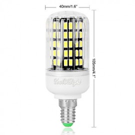 6PCS High Luminous E27 E14 220V 108*SMD5733 LED Corn Bulb 10W Spotlight LED Lamp Candle Light