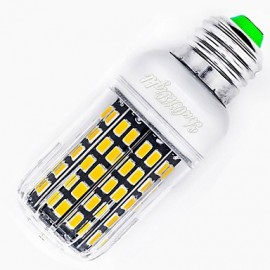 6PCS High Luminous E27 E14 220V 108*SMD5733 LED Corn Bulb 10W Spotlight LED Lamp Candle Light