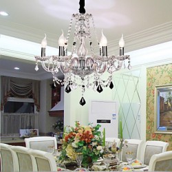 Candle Featured Luxury 6 Lights Chandelier