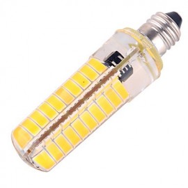 10pcs Dimmable E11 7W 80 SMD 5730 500-700 LM Warm White / Cool White Corn Bulbs AC 110V / AC 220V