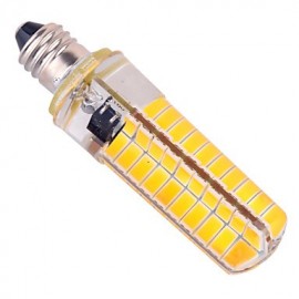 10pcs Dimmable E11 7W 80 SMD 5730 500-700 LM Warm White / Cool White Corn Bulbs AC 110V / AC 220V