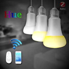 Zigbee 9W 2700-6500K Smart Bulb Compatible with Hue Bulb Wireless Lighting Hue App Control