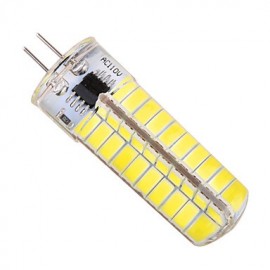 10pcs Dimmable G4 7W 80 SMD 5730 500-700 LM Warm White / Cool White LED Corn Bulbs AC 110V / AC 220V