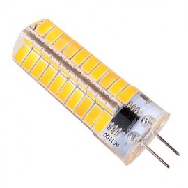 10pcs Dimmable G4 7W 80 SMD 5730 500-700 LM Warm White / Cool White LED Corn Bulbs AC 110V / AC 220V