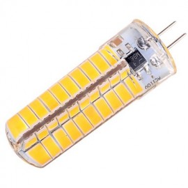 10pcs Dimmable G4 7W 80 SMD 5730 500-700 LM Warm White / Cool White LED Corn Bulbs AC 110V / AC 220V