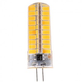 10pcs Dimmable G4 7W 80 SMD 5730 500-700 LM Warm White / Cool White LED Corn Bulbs AC 110V / AC 220V