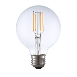 3.5W E26 LED Filament Bulbs G25 4 COB 350 lm Warm White Dimmable AC 110-130 V 2 pcs