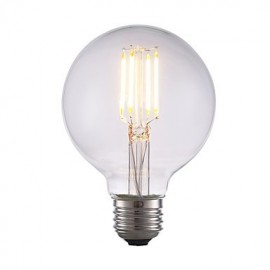 3.5W E26 LED Filament Bulbs G25 4 COB 350 lm Warm White Dimmable AC 110-130 V 2 pcs