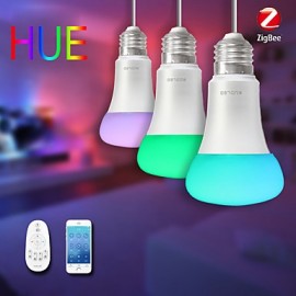 Zigbee 9W RGBW Smart Bulb Compatible with Hue Bulb Wireless Lighting Hue App Control