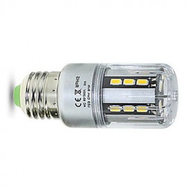 5pcs Lampada LED Lamp 5W E27 Aluminum LED Corn Lights 24SMD 5736 600lm Warm/Cool White Decorative (AC85-265V)