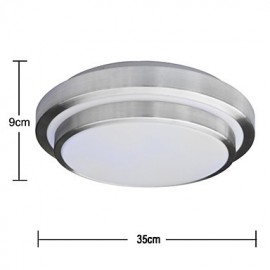 18W 1440LM Cool white LED Double aluminum ceiling lamp(AC85~265V)