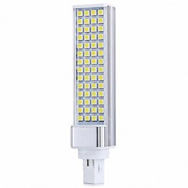 G24 10W 56x5050SMD 900LM 6000K White Light LED Corn Bulb Lamp (AC85-265V)