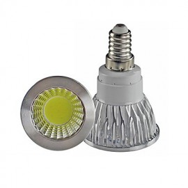 3W E14 LED Spotlight MR16 1 COB 380LM lm Warm White / Cool White Dimmable / Decorative AC 220-240 / AC 110-130 V 10 pcs