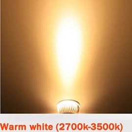 3W E14 LED Spotlight MR16 1 COB 380LM lm Warm White / Cool White Dimmable / Decorative AC 220-240 / AC 110-130 V 10 pcs