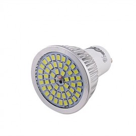 4PCS GU10 7W 600lm 48*SMD2835 Cold White Spotlight,Lampu daya tinggi dipimpin sorotan (AC110- 240V)