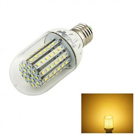 2PCS E27 6W 500lm 3500K 90-3528 SMD LED Warm White Corn Lamp (AC 110~130V)/(AC220-240)