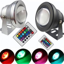 RGB 10W Underwater Lamp Waterproof IP68 Safety Voltage 12V Underwater Colorful Lights