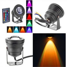 RGB 10W Underwater Lamp Waterproof IP68 Safety Voltage 12V Underwater Colorful Lights