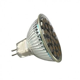 GU5.3(MR16) LED Spotlight MR16 27 SMD 5050 450 lm Warm White Cool White Dimmable Decorative V 8 pcs