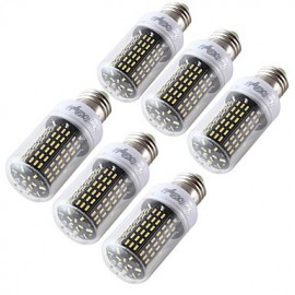 E14 6W 138*SMD4014 3000K/6000K 400LM Warm White/Cool White Light CRI80 LED Corn Bulbs Lamp 110V