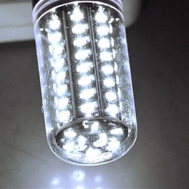 E14 6W 138*SMD4014 3000K/6000K 400LM Warm White/Cool White Light CRI80 LED Corn Bulbs Lamp 110V