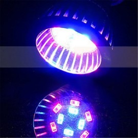 5pcs 5W E27 18XSMD5730 200LM 12Red+6Blue Full spectrum LED Grow Lights(85-265V)