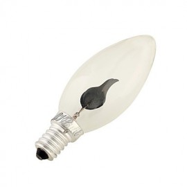 10PCS E14 1.5W 1-LED 120LM High Power Flame-Shaped Led Globe Bulb Lamp(AC 220V-240V)