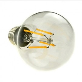 5PCS A60 4W E27 400LM 360 Degree Warm/Cool White Color Edison Filament Light LED Filament Lamp (AC85-265V)