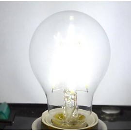 5PCS A60 4W E27 400LM 360 Degree Warm/Cool White Color Edison Filament Light LED Filament Lamp (AC85-265V)