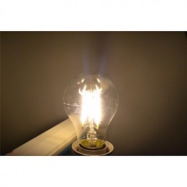 5PCS A60 4W E27 400LM 360 Degree Warm/Cool White Color Edison Filament Light LED Filament Lamp (AC85-265V)