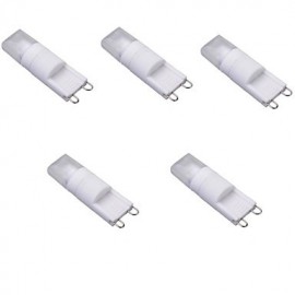 3W G9 LED Corn Lights T 1 COB 270 lm Cool White Dimmable AC 220-240 V 5 pcs