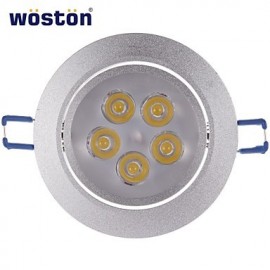 6W LED Ceiling Lights 5 High Power LED 430 lm Warm White Decorative AC 85-265 V