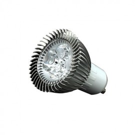 3W GU10/E27/E14 LED Spotlight 3 200-250 lm Warm White Dimmable Decorative AC110 AC220 V 5 pcs