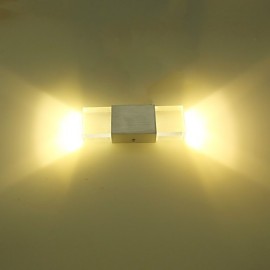 6W wall light bathroom light high quality Aluminum CaseAcrylic Crystal Wall Lamp bedroom living room house wall