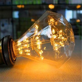 G95 Edison Diamond Sky Star Light Bulb E27 3W 2300K 220V Warm Yellow