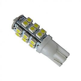 20pcs T10 1.5W 25X3528SMD 100LM 6000-6500K Cool White LED Car Light (DC 12V)