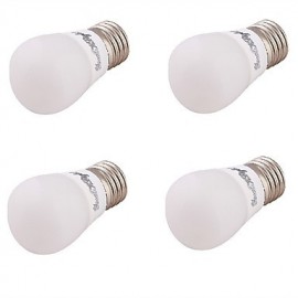 E27 3W 6*5730 240LM 3000K Warm white ceramic LED bulbs 85-265V/4PCS