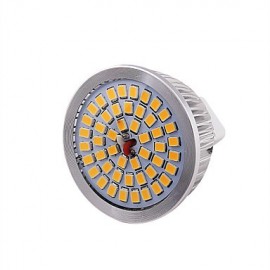 4PCS MR16 6.5W 600lm Warm White 3000K 48-SMD 2835 LED Spotlight (AC12V)