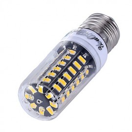 4PCS Dimmable 5W E27 5733 LED corn bulb intelligent IC control three-segmented dimmable LED light Warm White/White Light 220V